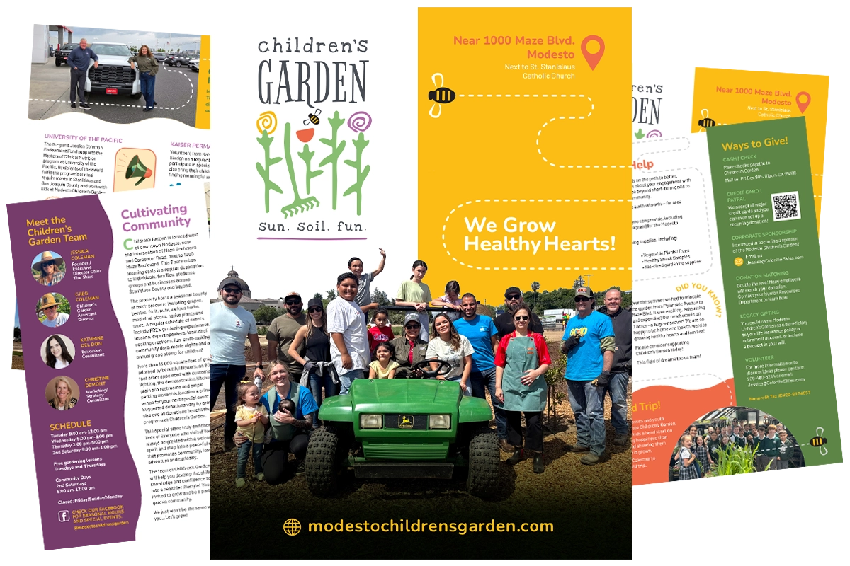 Modesto Children's Garden Brochure